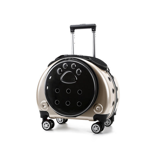 Mochila Transportadora para Mascotas Cápsula Espacial con Bolsillo Transparente - Image 11