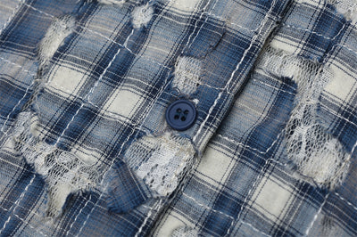 Camisa de Cuadros Manga Larga para Hombre - Estilo Versátil - Image 12