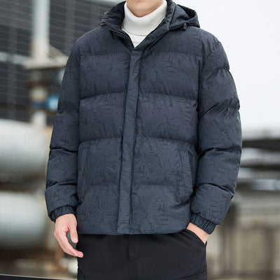 Chaqueta Acolchada de Plumón Grueso para Hombre - Image 8