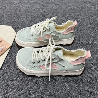 Zapatillas Plataforma Mango Head Blancas - Image 8