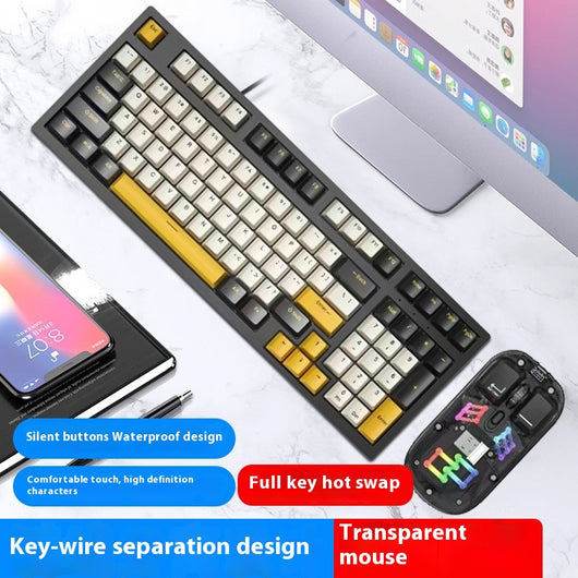 Kit Teclado Mecánico Personalizado + Ratón Gaming de Precisión - Image 28