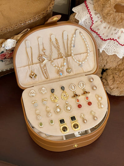 Caja de Almacenamiento Vintage para Joyas de Gran Capacidad - Image 19
