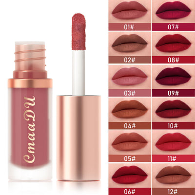 Labial Velvet Mate 12 Colores - Larga Duración Sin Transferencia - Image 2