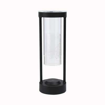 Lámpara de Mesa de Aluminio Transparente con Luz Ambiental - Image 5