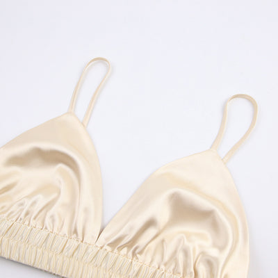 Pijama Sensual de Tres Piezas Estilo Europeo - Image 17