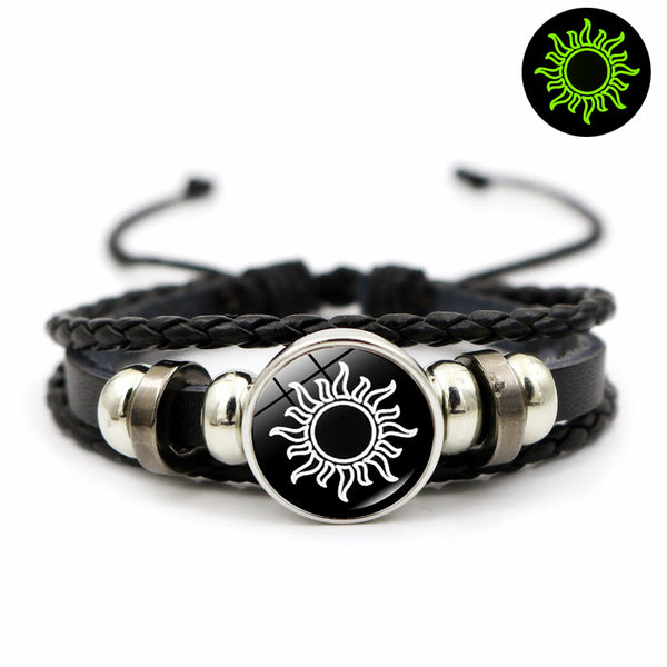 Pulsera de Cuero para Parejas Sol y Luna - Símbolos del Amor Eterno - Image 5