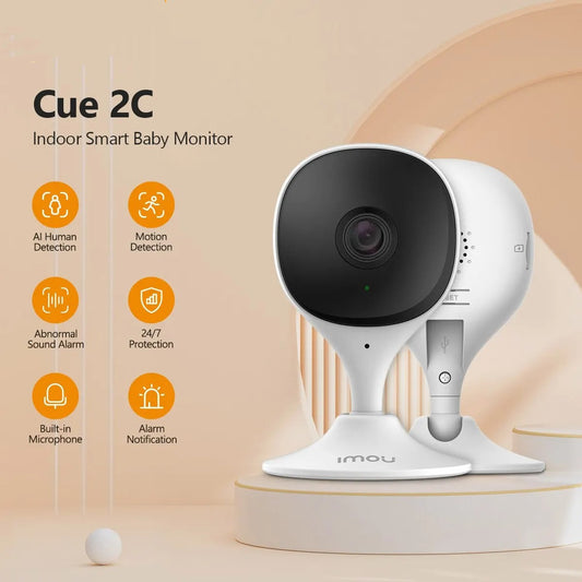 Cámara de Vigilancia WiFi HD K12TC2E con Visión Nocturna Infrarroja