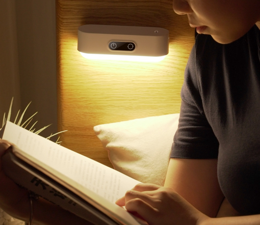 Lámpara LED Nocturna Magnética Recargable USB con Atenuación Progresiva para Dormitorio
