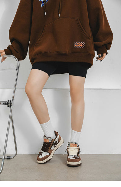 Zapatos Retro Brown Star para Hombre - Image 3