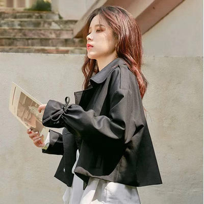 Abrigo Trench Oversized Estilo Coreano con Corte Suelto - Image 3