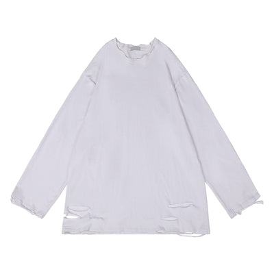 Remera Oversize Cuello Redondo Manga Larga - Image 6