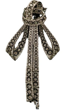 Broche de Cobre con Diamantes Incrustados - Diseño Industrial Elegante - Image 9