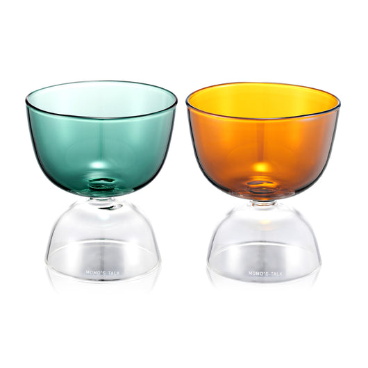 Vaso de Vidrio Templado Multicolor Resistente al Calor - Image 19