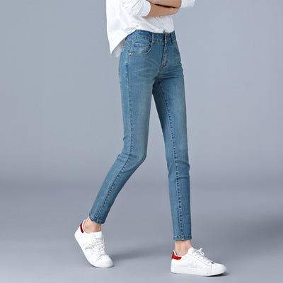 Jeans Talle Alto Ajustado con Stretch - Image 10