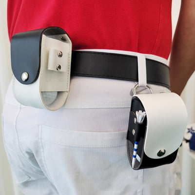 Bolsa de Golf de Cuero Premium Estilo Asiático
