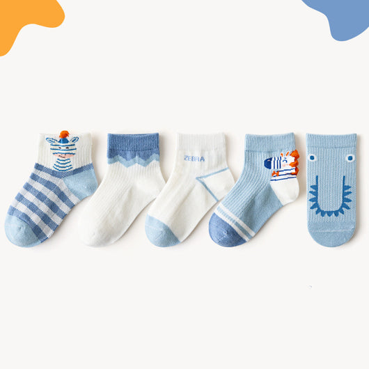 Calcetines de Malla de Algodón para Niños y Niñas - Image 9