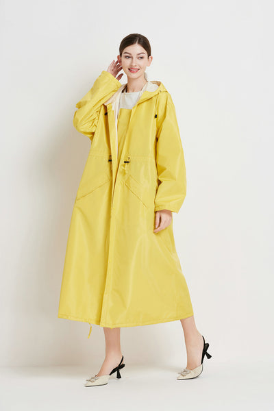 Gabardina Impermeable de Largo Medio para Mujer - Image 13