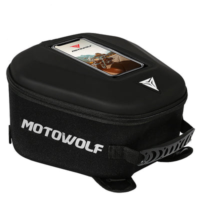 Mochila Impermeable para Motocicleta con Compartimento de Asiento Trasero - Image 6