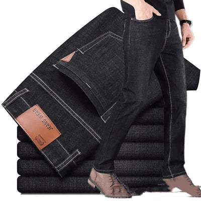 Jeans Hombre Corte Recto Cintura Media Holgado - Image 8
