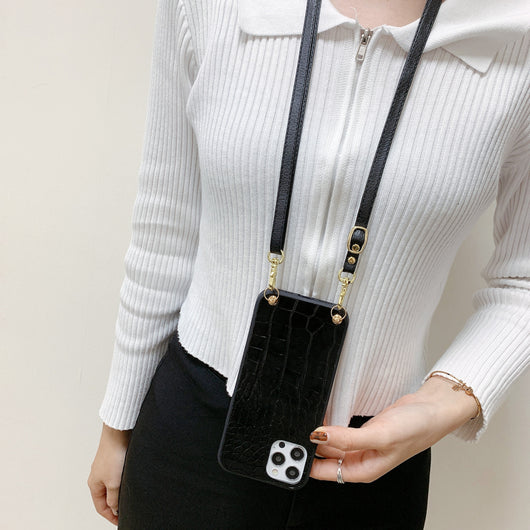 Funda de Cuero para Celular con Diseño Creativo y Correa - Image 5