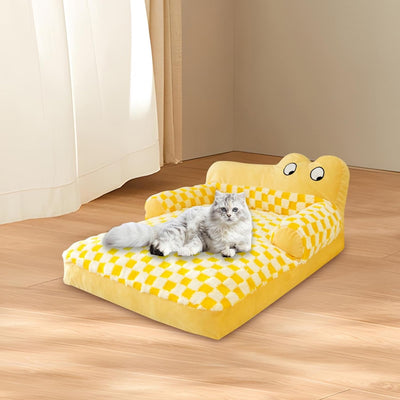 Sofá Cama Acolchado para Mascotas - Cómodo Nido Lavable Antideslizante - Image 10