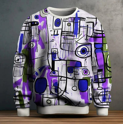 Sudadera con Capucha Graffiti para Hombre - Image 7