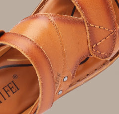 Sandalias Hombre Cuero Gamuza Premium - Calzado Playa Elegante - Image 6