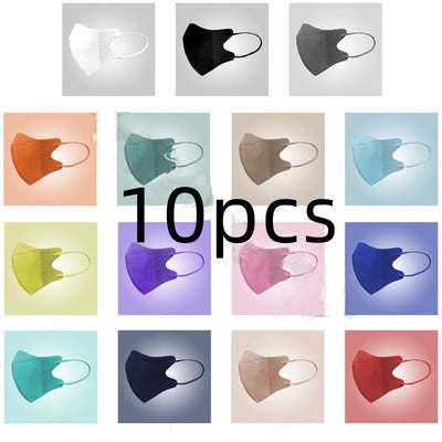 A grid of duckbill 3D masks in various colors including white, black, gray, orange, teal, purple, pink, and blue. - Image 7