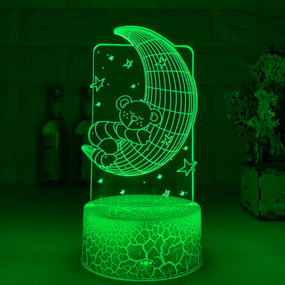 Lámpara LED 3D Táctil con Control Remoto - Image 4