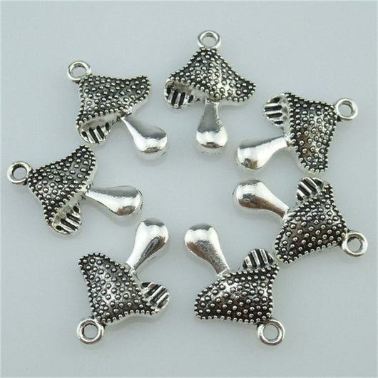 Dije Hongo Plata Antigua - Accesorio de Joyería Elegante - Image 8
