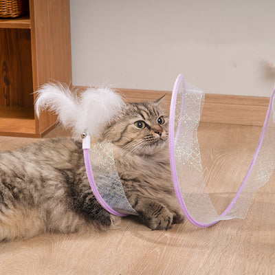 Túnel Plegable para Gatos Tipo S con Almacenamiento - Image 8