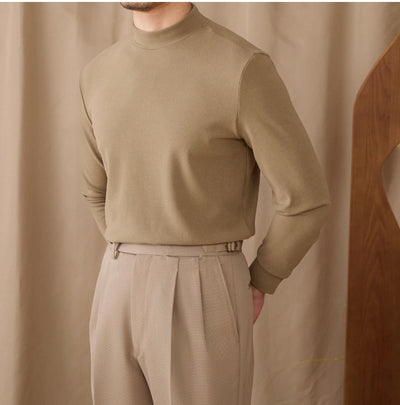 Suéter Cuello Alto Elástico Térmico para Desplazamientos - Image 33