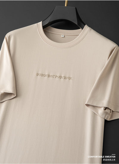 Playera de Seda de Hielo Modal - Comodidad Suave para Todo el Día - Image 21