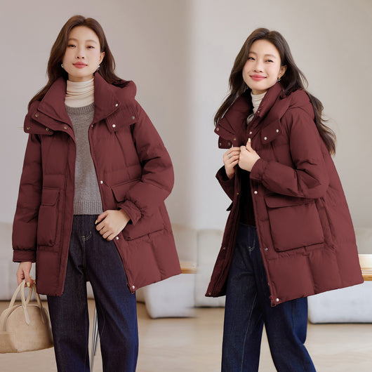 Chaqueta Acolchada Casual Holgada - Protección Térmica Elegante - Image 3