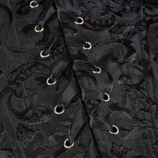 Bustier Reductor Retro con Cierre y Soporte de Sujetador Integrado - Image 3