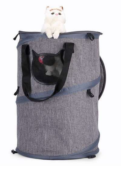 Transportín Plegable para Mascotas - Bolsa de Viaje Portátil para Perros y Gatos - Image 5