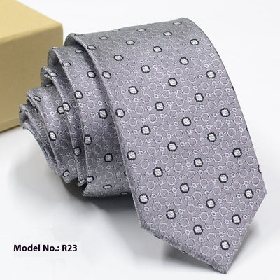 Corbata Jacquard Exquisita para Novio y Eventos Formales - Image 44