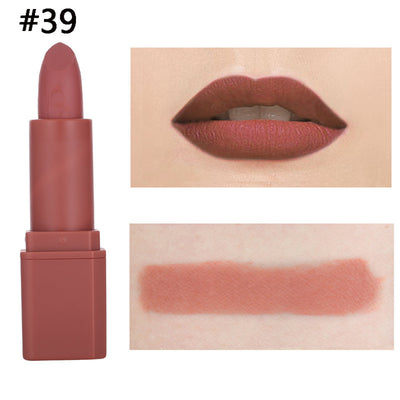 Labial Mate en Tubo Cuadrado - Maquillaje de Larga Duración - Image 3