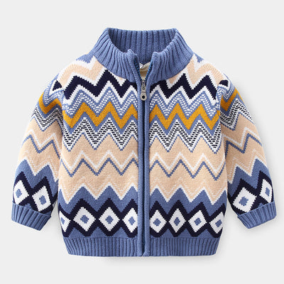 Chaqueta Acolchada de Terciopelo Baby Plus con Cierre - Image 11