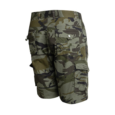 Pantalones Cortos Camuflaje Hombre Talla Grande - Diseño Suelto Europeo Americano - Image 7