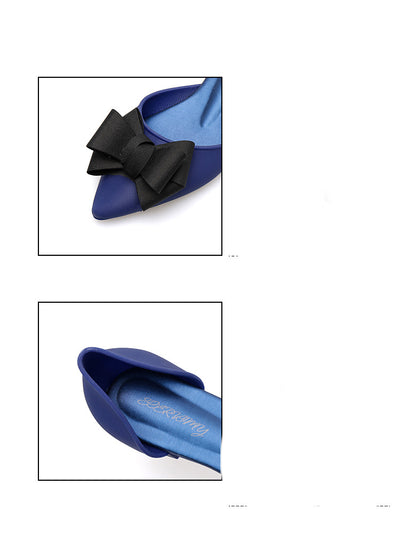 Zapatos Jelly de Tacón Grueso Punta Afilada con Suela Antideslizante - Image 3