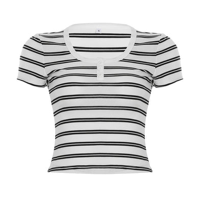Blusa Coreana Elegante Ajustada para Chicas Modernas - Image 6