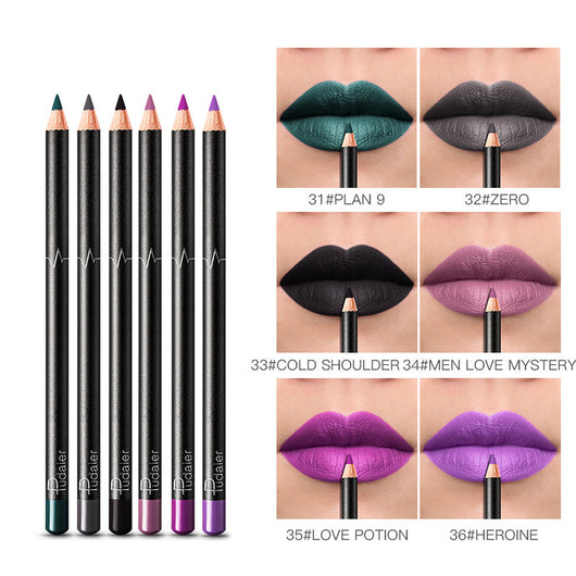 Delineador de Labios 36 Colores Resistente al Agua - Tonos Desnudos - Image 7