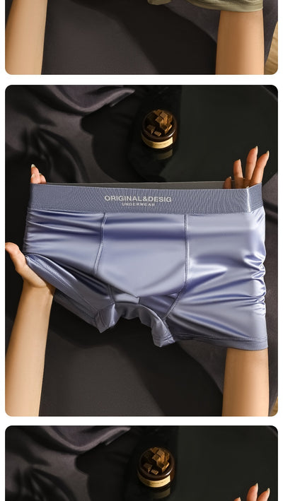 Bóxers de Seda de Hielo Ligera de Lujo para Hombre - Transpirables para Verano - Image 28