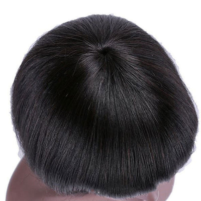 Pelucas Europeas y Americanas con Flequillo de Cabello Natural - Image 3