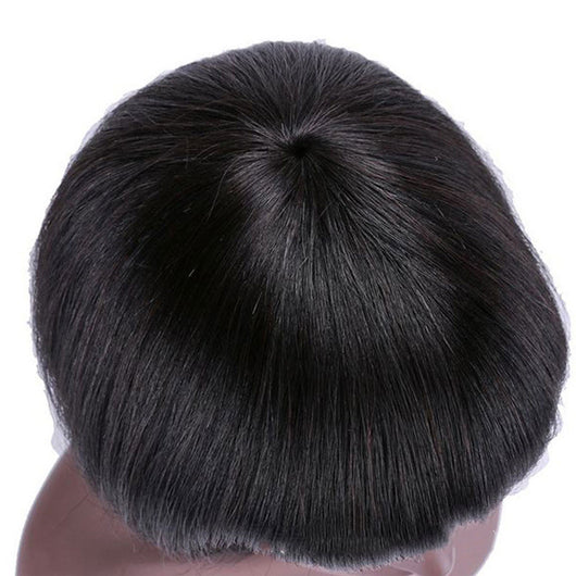 Pelucas Europeas y Americanas con Flequillo de Cabello Natural - Image 3