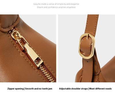 Bolso Bandolera de Cuero Suave para Mujer - Ideal para Verano - Image 12