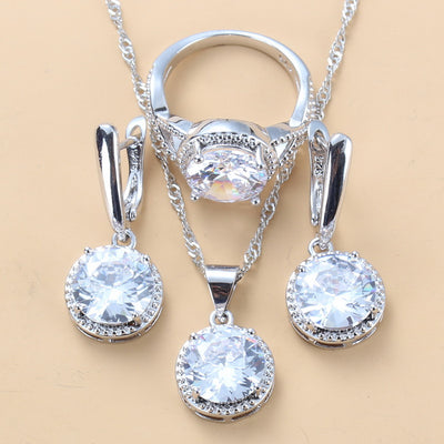 Conjunto de Joyas Elegantes: Aretes, Anillo y Collar - Image 17