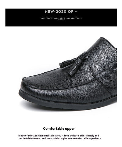 Mocasines de Cuero con Borla para Hombre - Zapatos Casuales Ejecutivos - Image 8