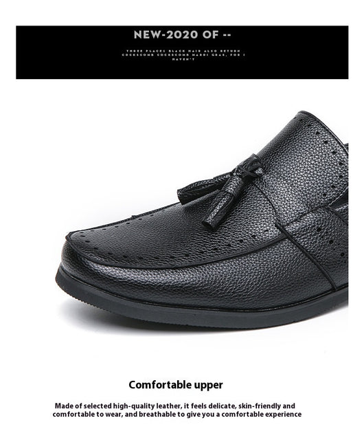 Mocasines de Cuero con Borla para Hombre - Zapatos Casuales Ejecutivos - Image 8